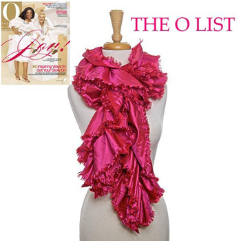 Making Oprahs picks is this amazing boa scarf Who wouldn 39t love to have